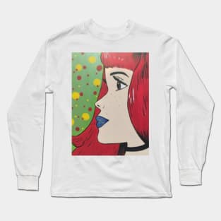 Red headed girl Long Sleeve T-Shirt